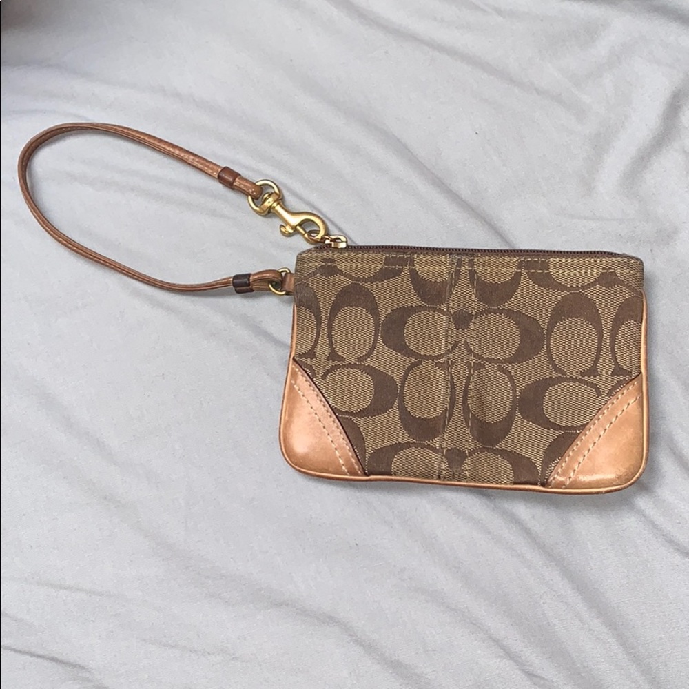 Coach wristlet